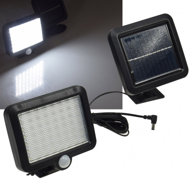 LED Solar Wandleuchte m. Bewegungsmelder